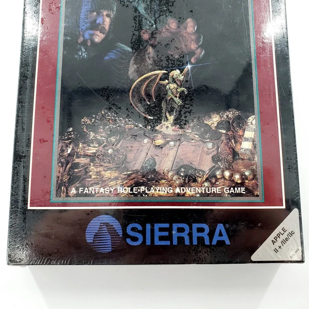 Wrath Of Denethenor Apple II Fantasy RPG Adventure Game 1986 Sierra New Sealed